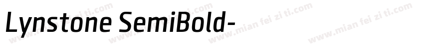 Lynstone SemiBold字体转换